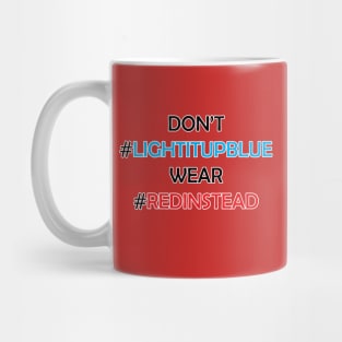 Red Instead Mug